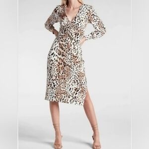 Express Leopard Print Dress. Size S.